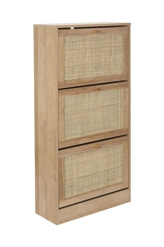 Zapatero de 3 puertas abatibles Bali - 60 x 113 x 24 cm