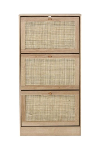 Zapatero de 3 puertas abatibles Bali - 60 x 113 x 24 cm