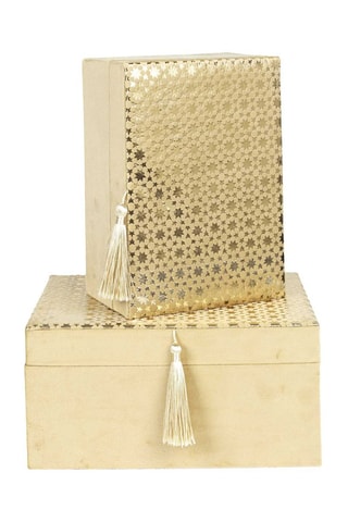 2 joyeros - 26 x 13 x 20 cm - Color aleatorio