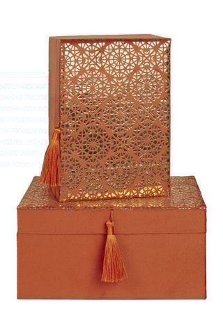 2 joyeros - 26 x 13 x 20 cm - Color aleatorio