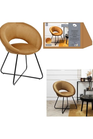 Sillón Giulia - 
Amarillo