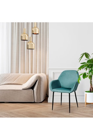 2 sillones Giulia - Azul