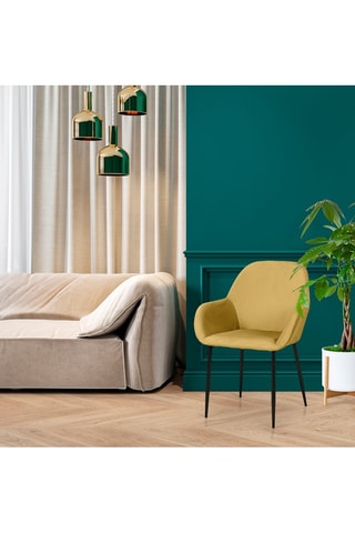 2 sillas Giulia - Amarillo