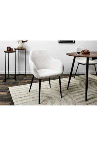 2 sillones Scott - Beige y negro