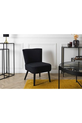 Silla poltrona Giulia - 
Negro