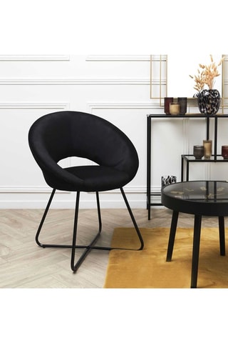Sillón Giulia - 
Negro