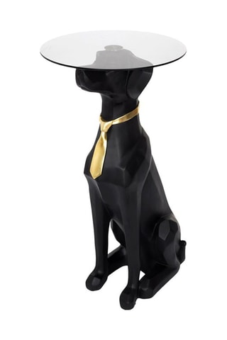 Mesa de centro - Negro y dorado