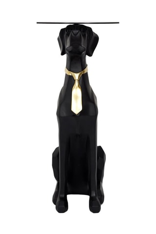 Mesa de centro - Negro y dorado