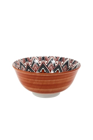 6 bols en porcelaine Mandala - 15 cm