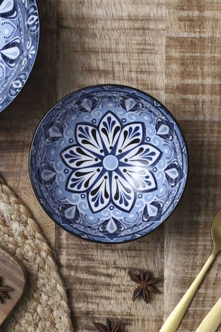 6 bols  en porcelaine Jaipur - 57 cl