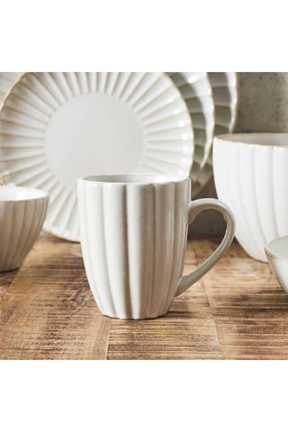 6 tazas de gres Vlora - 30 cl