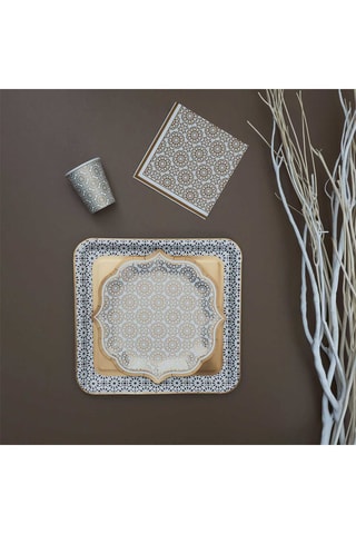 6 tazas desechables Mirage - 20 cl - Modelo aleatorio