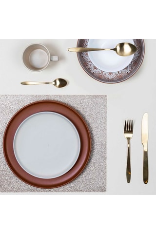 Cubertería de acero inoxidable - 16 piezas