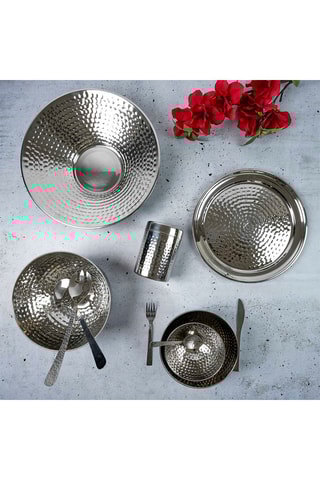 Cubertería de acero inoxidable - 24 piezas