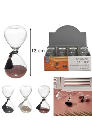 Reloj de arena Mirage - 12 cm - Modelo aleatorio