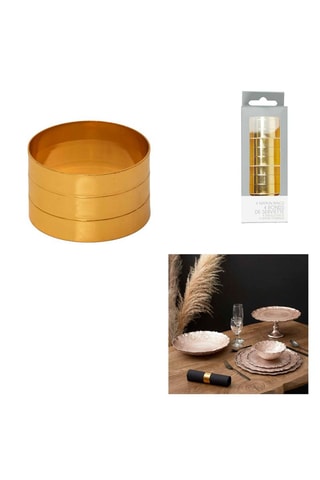 4 servilleteros - 
11 cm