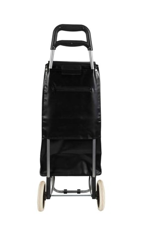 Carrito de la compra Mirage - Negro, blanco y dorado