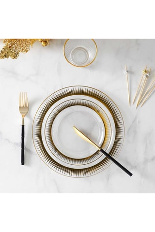 6 platos llanos - 26 cm