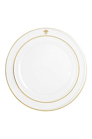 6 platos llanos - 26 cm