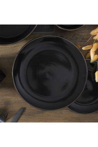 6 platos llanos de cerámica - 26 cm