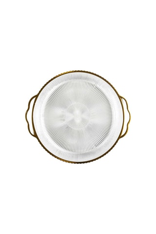 2 plateaux Mirage - 34 cm