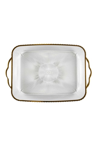 2 plateaux de service Mirage - 41 x 4 x 4 cm