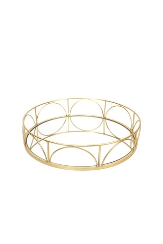 2 bandejas con espejo Mirage - 30 y 38 cm