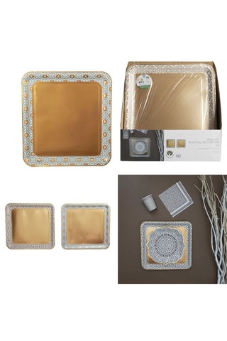 6 vassoi usa e getta 33 x 31 cm