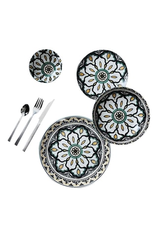 6 coupelles en porcelaine - 11,6 cm - Mandala