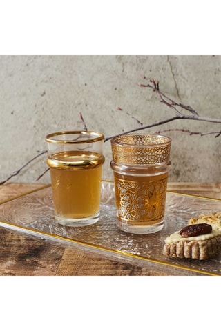 6 bicchieri da tè Mirage - 13 cl - Modello casuale