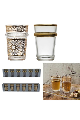 6 bicchieri da tè Mirage - 13 cl - Modello casuale