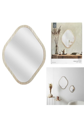 Espejo - 44 x 60 x 1 cm - Natural
