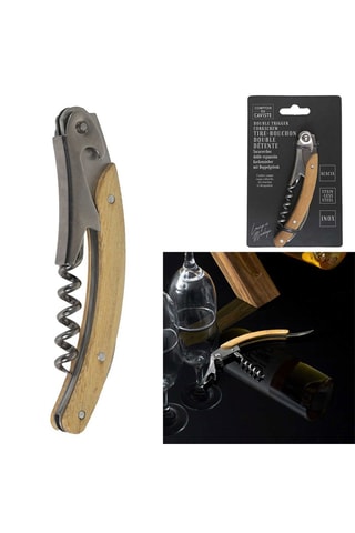 Sacacorchos con doble palanca