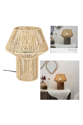 Lámpara de sobremesa - Beige