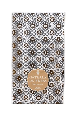 4 bolsitas para pastas con cinta - Gris, negro, beige y blanco