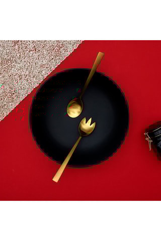 Cubierto para ensalada de acero inoxidable