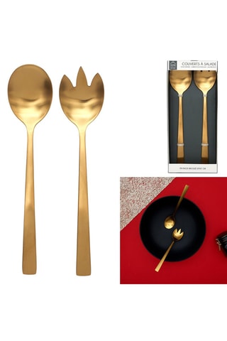 Cubierto para ensalada de acero inoxidable