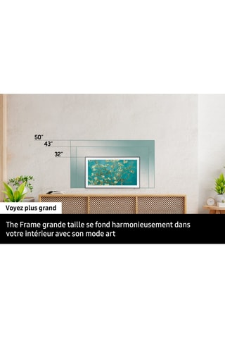 Téléviseur Samsung The Frame 32" QLED 2023 TQ32LS03CB - 81,28 cm