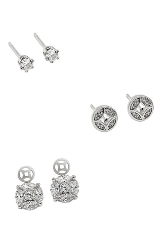 3 pares de dormilonas Starry - Plateado