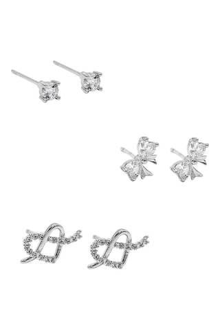 3 pares de dormilonas Passion - Plateado