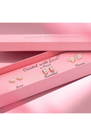 3 pares de dormilonas Butterfly - Dorado