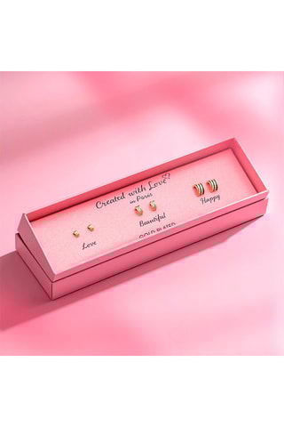 3 pares de dormilonas Bee - Dorado