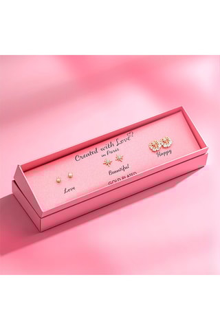 3 pares de dormilonas Bright - Dorado