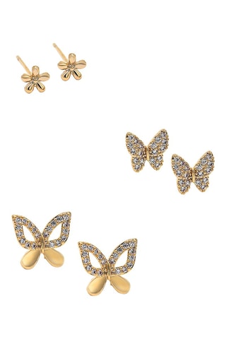 3 pares de dormilonas Serene - Dorado