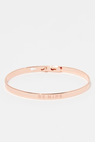 Pulsera Be mine - Rosa dorado