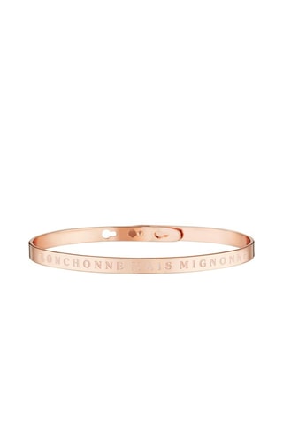 Pulsera Ronchonne mais mignonne - Rosa dorado