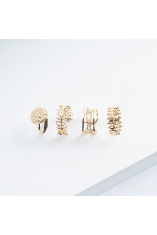 Vela perfumada y anillo ajustable - Arena cálida