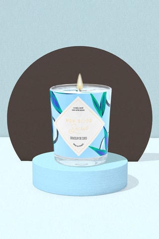 Vela perfumada con collar - Aroma de coco