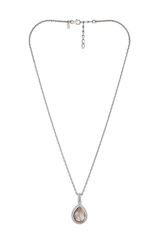 Collar Holan  - Plata y labradorita