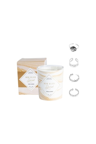 Vela perfumada Caramelo y anillo Mon bijou secret - Modelo aleatorio